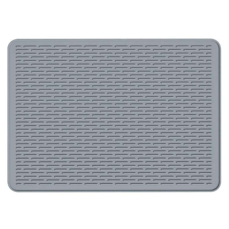 76 x 53 x 0.25cm Multifunctional Silicone Stovetop Thermal Protection Mat Under Sink Drainage Pad...
