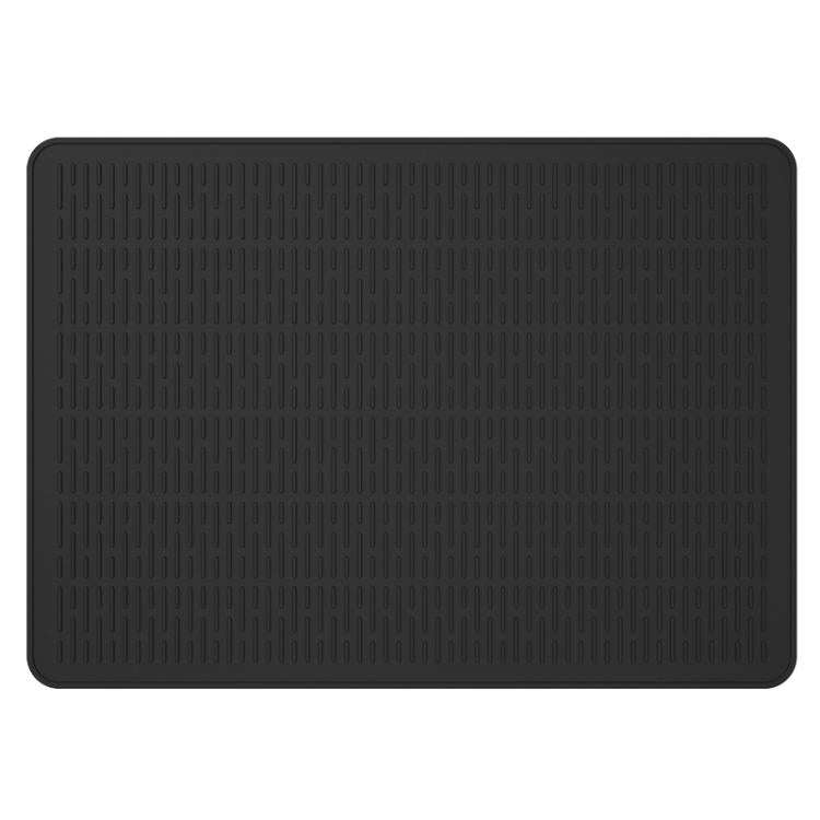 76 x 53 x 0.25cm Multifunctional Silicone Stovetop Thermal Protection Mat Under Sink Drainage Pad...