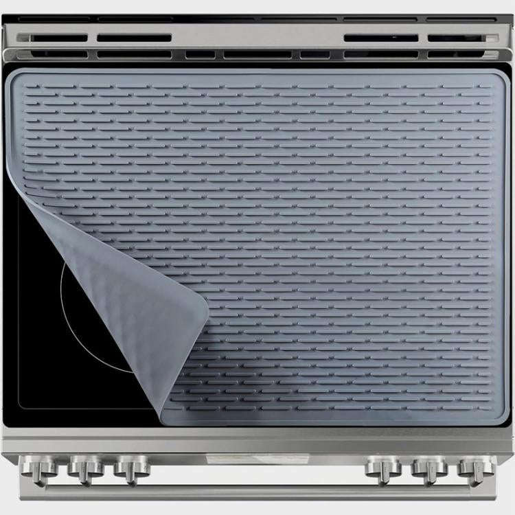 76 x 53 x 0.25cm Multifunctional Silicone Stovetop Thermal Protection Mat Under Sink Drainage Pad...