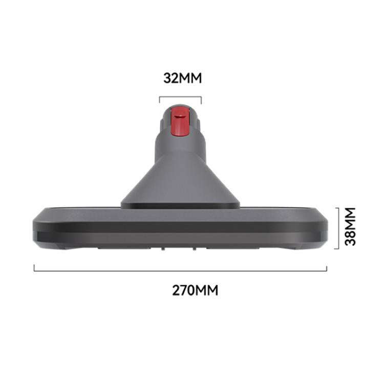 UV-C Mite Removal Brush Head for Dyson V7 V8 V10 V11 V15 Vacuum Cleaner(Gray)