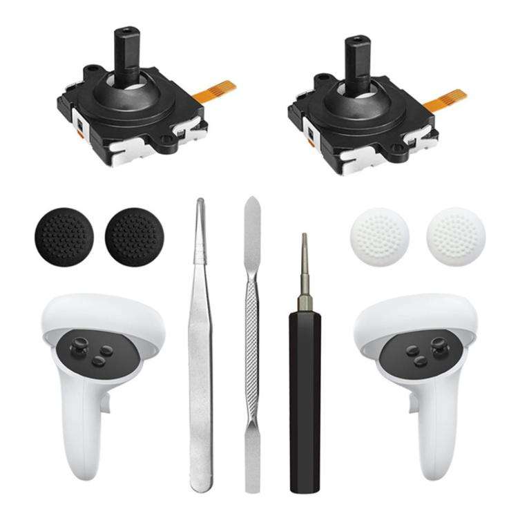 10 In 1 B Type For Quest 2 Repair Tool Set Handle Joystick Replacement Parts