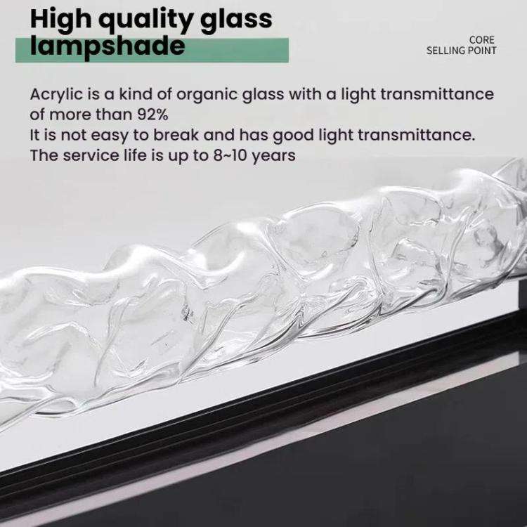 85cm 3D Dynamic Water Ripple LED Light Background Wall Hotel Restaurant KTV Bar Ambient Lamp Proj...