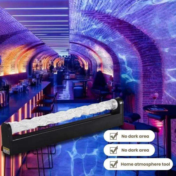 85cm 3D Dynamic Water Ripple LED Light Background Wall Hotel Restaurant KTV Bar Ambient Lamp Proj...