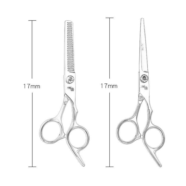 Stainless Steel Haircutting Scissors Set Hair Cutting Tools, Spec: 8-in-1