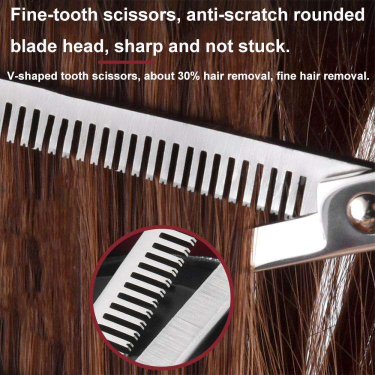 Stainless Steel Haircutting Scissors Set Hair Cutting Tools, Spec: 9-in-1