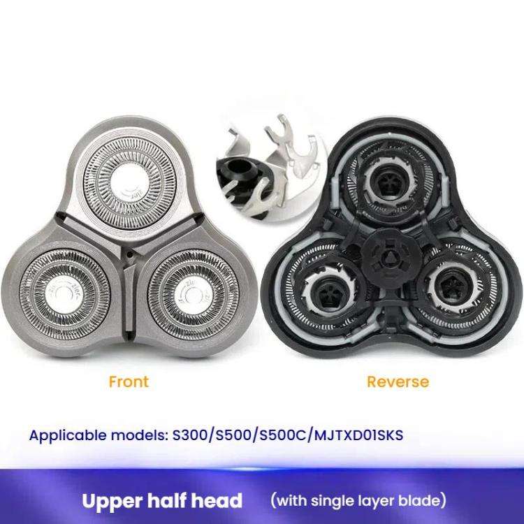 For Xiaomi Mijia S300 / S500 / S500C / MJTXD01SKS Electric Shaver Blade Head Replace Accessories,...