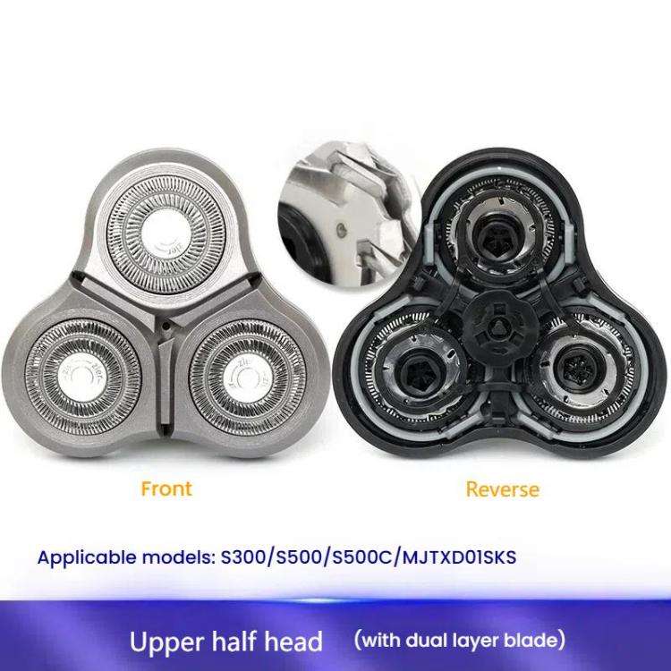 For Xiaomi Mijia S300 / S500 / S500C / MJTXD01SKS Electric Shaver Blade Head Replace Accessories,...