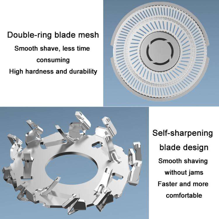 For Xiaomi Mijia S300 / S500 / S500C / MJTXD01SKS Electric Shaver Blade Head Replace Accessories,...