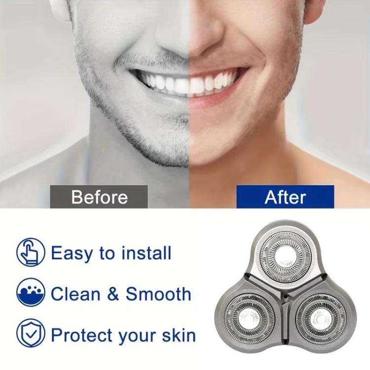 For Xiaomi Mijia S300 / S500 / S500C / MJTXD01SKS Electric Shaver Blade Head Replace Accessories,...