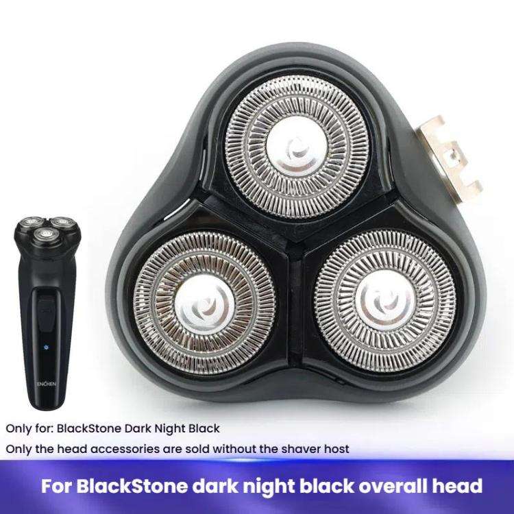 For Xiaomi Youpin Enchen BlackStone Electric Shaving Razor Replacement Blade Head(Black)