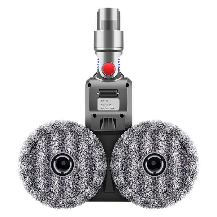 Electric Mop Head Attachment For Dyson V15 / V11 / V10 / V7 / V8 Vacuum Cleaner With 4 Rags