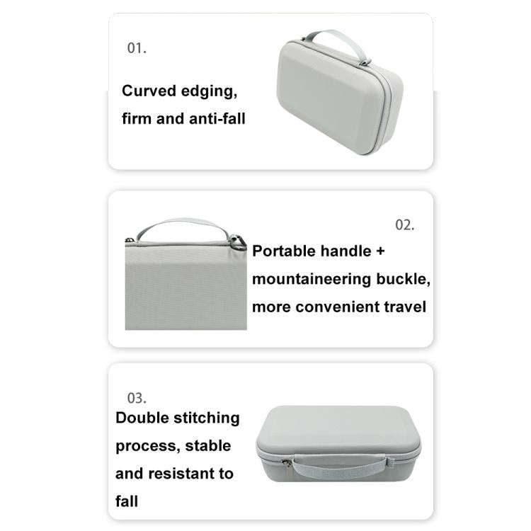 For DJI OSMO Mobile 7 Pro Handheld Gimbal Portable Anti-fall Storage Bag(Black)