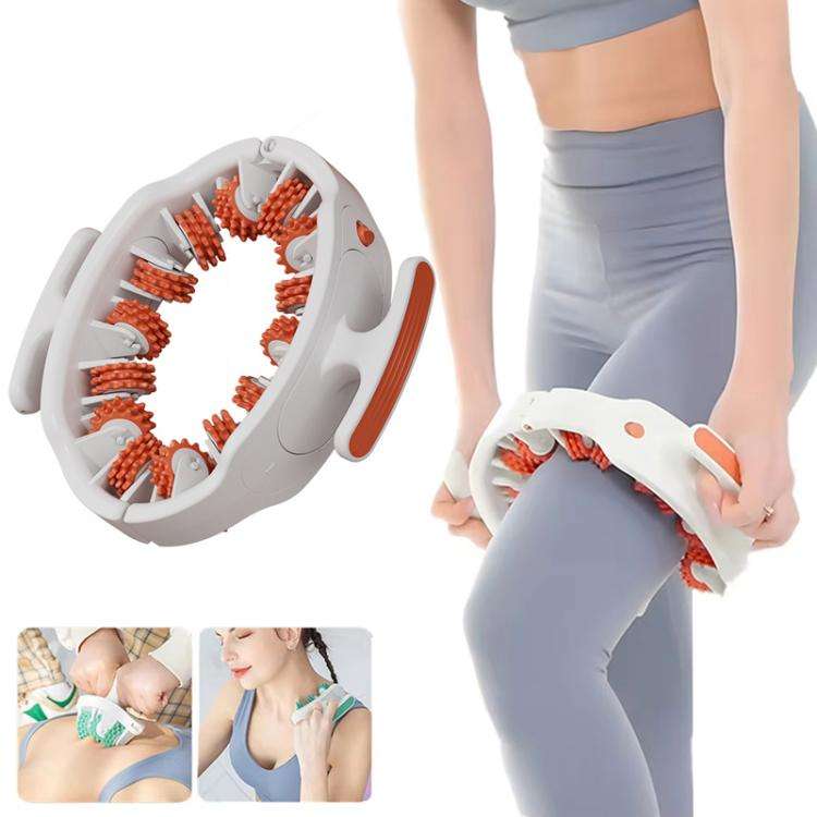 KEDU Leg Roller Massager Slimming Leg Roller Inner Thigh Calf Muscle Relaxation Trainer Manual Ma...