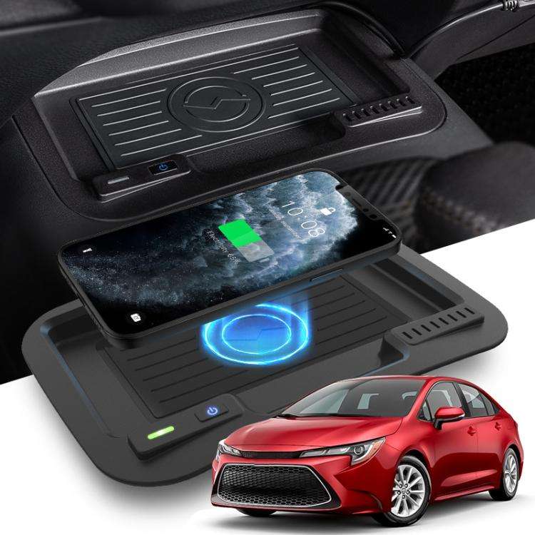 For Toyota Corolla 2020-2024 Low Profile Car Wireless Charger, Style: Left-Hand Drive