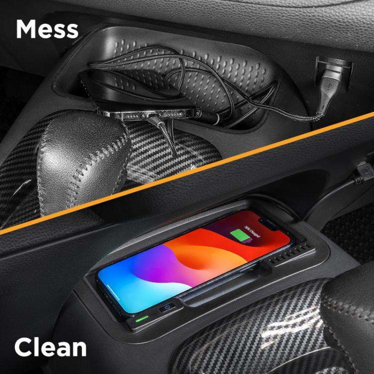 For Toyota Corolla 2020-2024 Low Profile Car Wireless Charger, Style: Left-Hand Drive