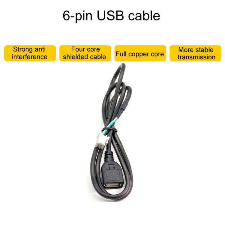 6pcs / Set Palminfo Android Navigation Cable 7-Heads Audio Cable 16 Pin Power Cord GPS Antenna 4 ...