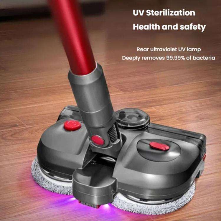 For Dyson V7 / V8 / V10 / V11  4-In-1 Electric Mop Head With UV Sterilizer Light And Water Tank