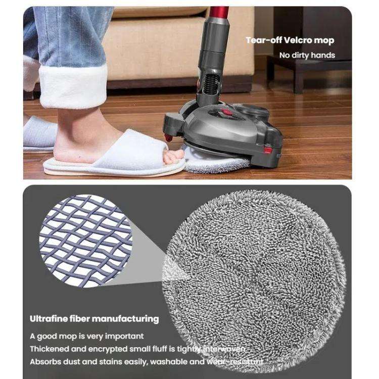 For Dyson V7 / V8 / V10 / V11  4-In-1 Electric Mop Head With UV Sterilizer Light And Water Tank
