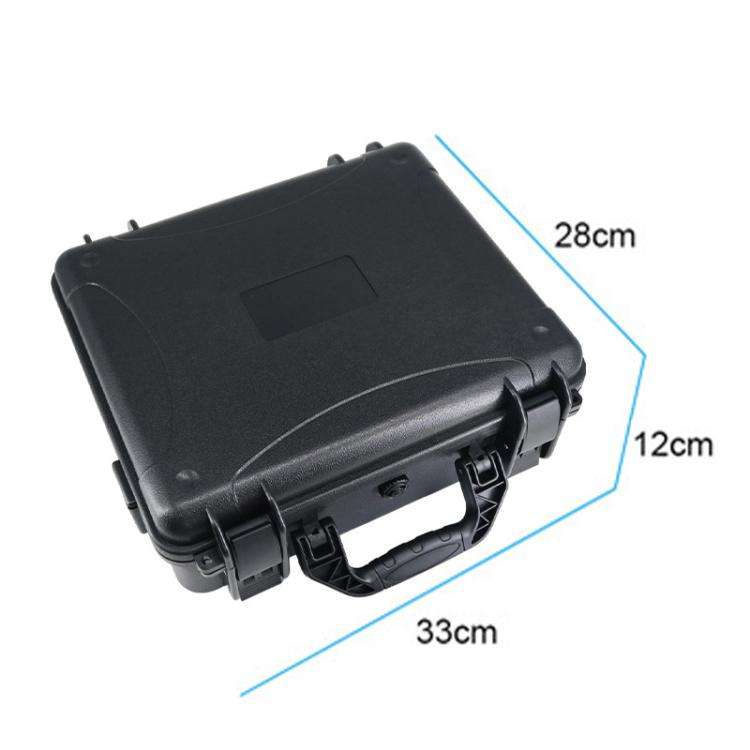 For DJI Air 3 Portable Waterproof and Shockproof Drone Storage Box Safety Explosion-proof Box(Black)