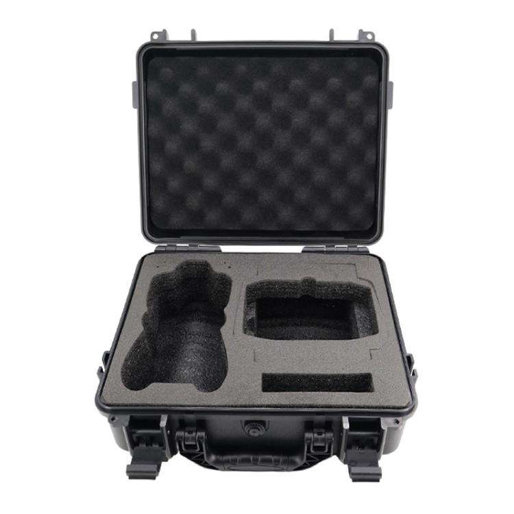 For DJI Air 3 Portable Waterproof and Shockproof Drone Storage Box Safety Explosion-proof Box(Black)