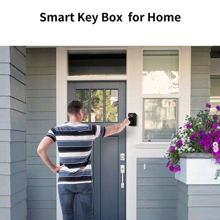 TTLOCK App  Smart Bluetooth Key Box Supports Fingerprint/APP/Password/IC Card Unlocking