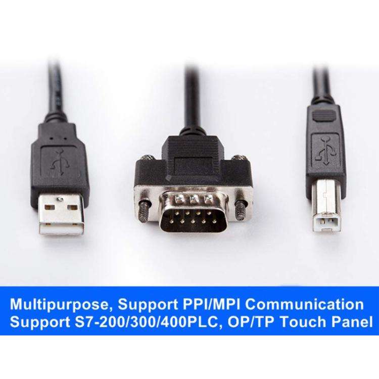 AMSAMOTION USB-MPI Programming Cable For Siemens S7-200/300/400PLC / 6ES7972-0CB20-0XA0 Photoelec...
