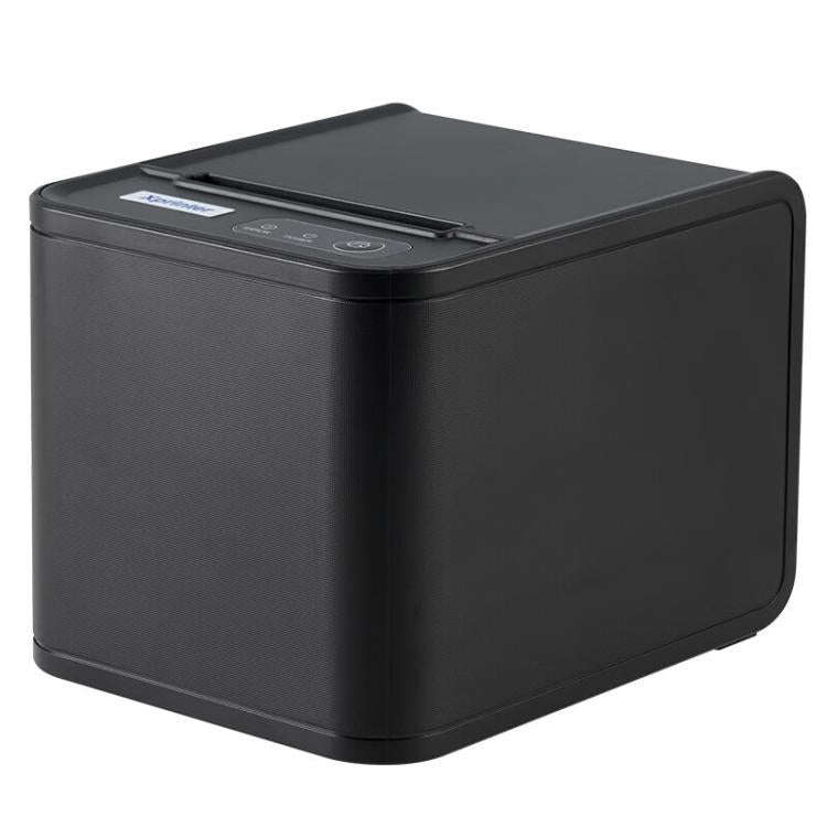 Xprinter XP-80T 80mm QR Code Supermarket Receipt Label Thermal Printer, Spec: USB(UK Plug)