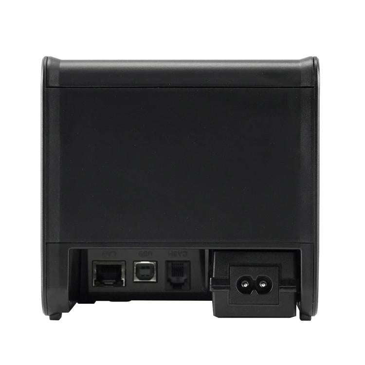 Xprinter XP-80T 80mm QR Code Supermarket Receipt Label Thermal Printer, Spec: USB+Lan(EU Plug)