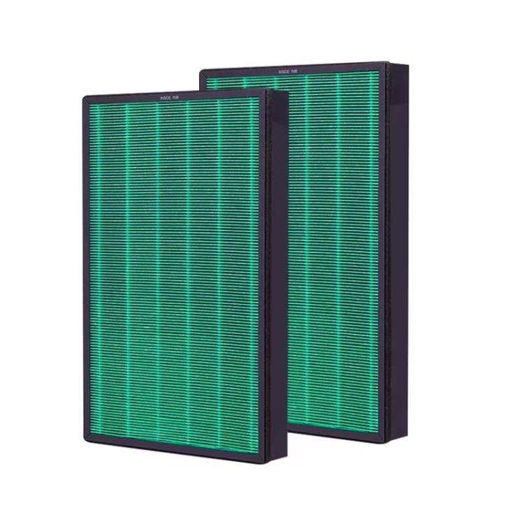For Xiaomi Air Purifier Max 2pcs Filter HEPA Activated Carbon Purification Filter Element(Green)