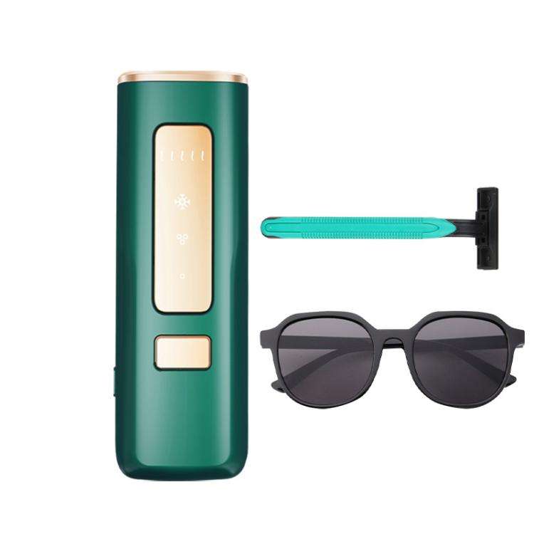 Sapphire Ice Sense Painless Laser Hair Remover Intense Pulse Ice Hair Removal Device, Style: Dark...