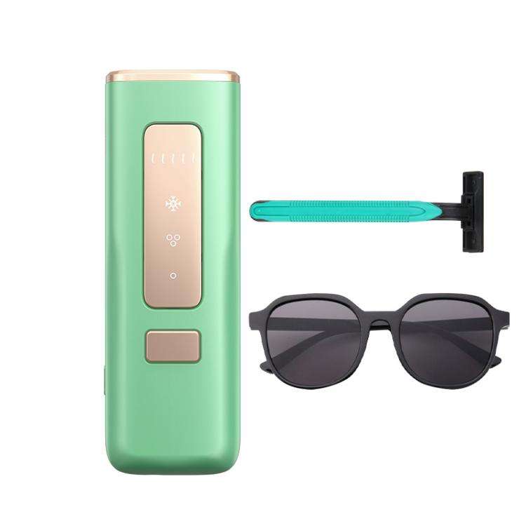Sapphire Ice Sense Painless Laser Hair Remover Intense Pulse Ice Hair Removal Device, Style: Crys...