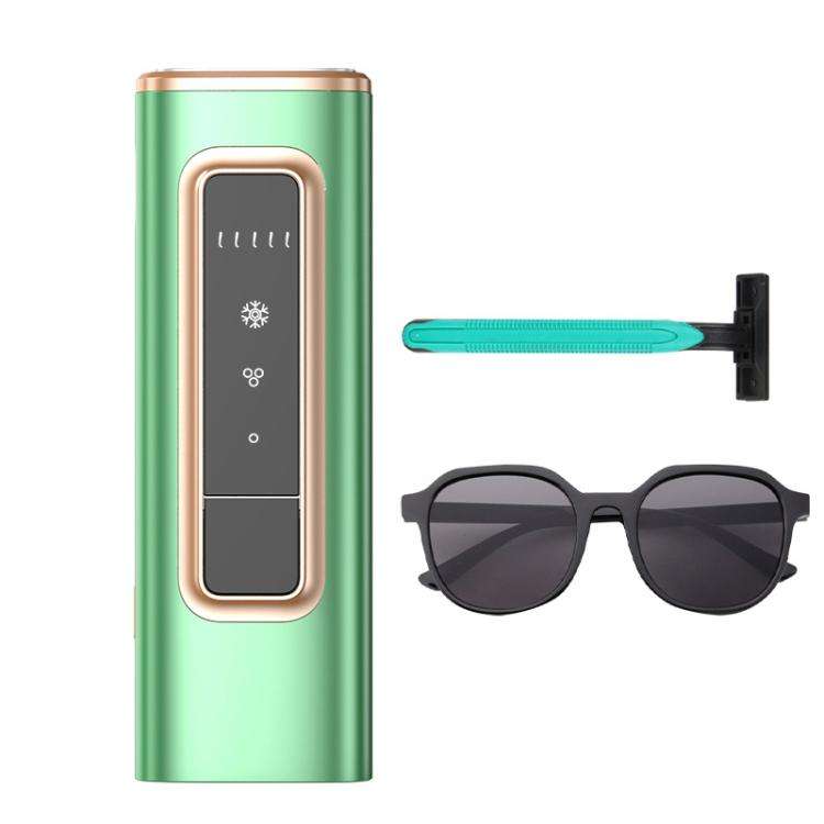 Sapphire Ice Sense Painless Laser Hair Remover Intense Pulse Ice Hair Removal Device, Style: Crys...
