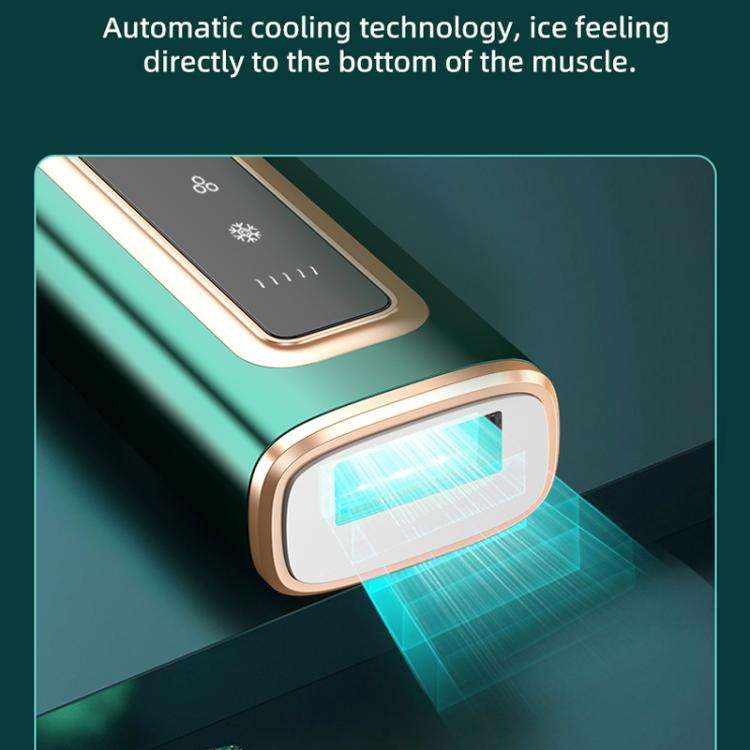 Sapphire Ice Sense Painless Laser Hair Remover Intense Pulse Ice Hair Removal Device, Style: Crys...