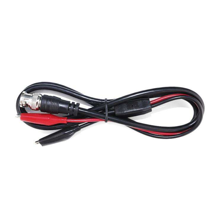 BNC Male To 2 Crocodile Clip Oscilloscope Probe Cable Q9 Signal Test Cable, Length: 1.5m