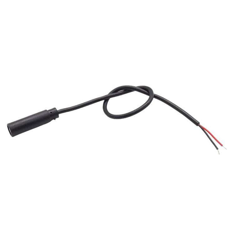 2.5mm Female Mono Cable 2Pin AUX Single Head Cable Speaker Audio Power Cord Audio Cord, Length: 25cm