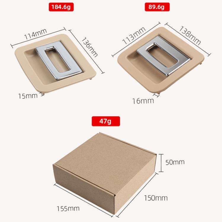 For 2010-2016 Porsche Cayenne / Paramera Car Boot Carpet Buckle Trunk Puller 95855111500, Style: ...