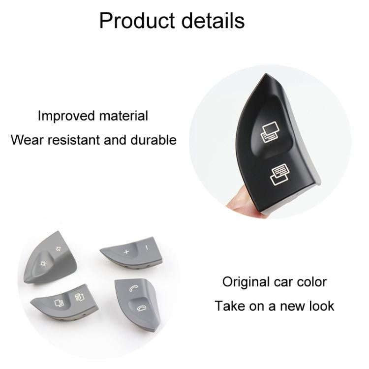 For Mercedes-Benz S-Class / CL-Class Car Steering Wheel Multi-Function Button Buttons 2208210679(...
