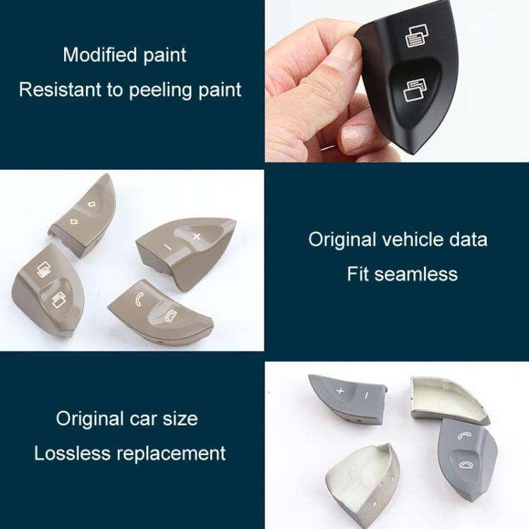For Mercedes-Benz S-Class / CL-Class Car Steering Wheel Multi-Function Button Buttons 2208210679(...