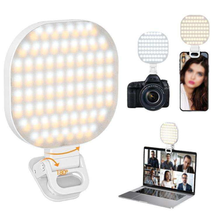 Smartphone Fill Light Selfie Live Streaming Computer Laptop Photography Light LED Video Conferenc...
