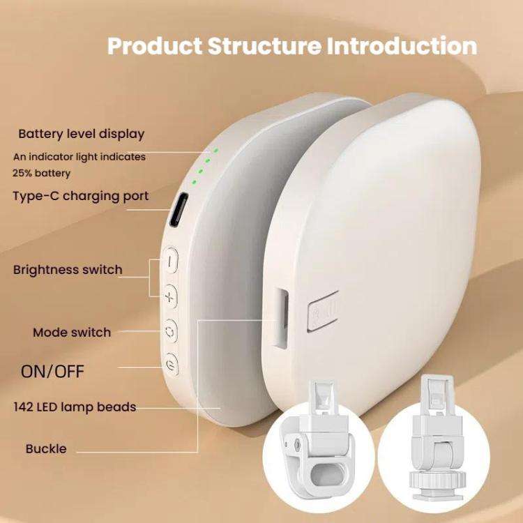 Smartphone Fill Light Selfie Live Streaming Computer Laptop Photography Light LED Video Conferenc...