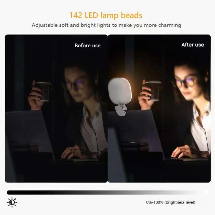 Smartphone Fill Light Selfie Live Streaming Computer Laptop Photography Light LED Video Conferenc...