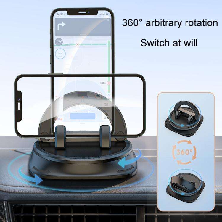 Z12 Car Center Console Fixed Navigation Phone Holder Installation-Free Snap-On Phone Support Bracket