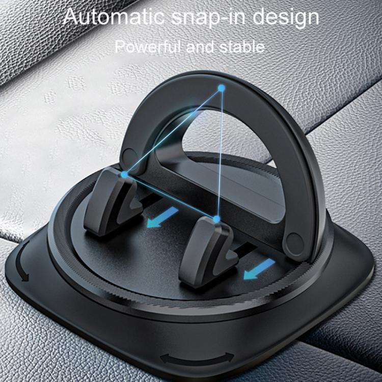 Z12 Car Center Console Fixed Navigation Phone Holder Installation-Free Snap-On Phone Support Bracket