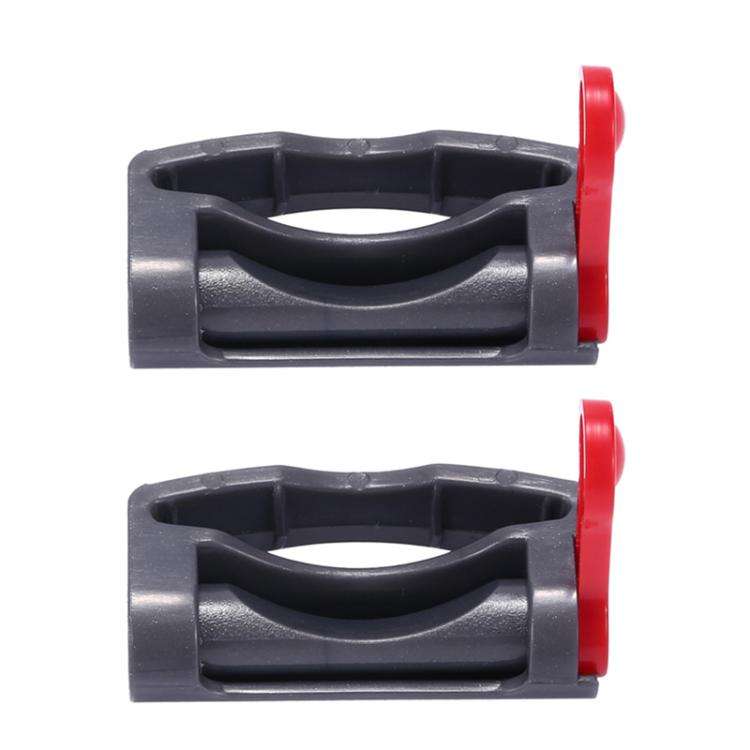 2pcs For Dyson V7 / V8 / V10 / V11 / V15 Vacuum Cleaner Switch Latch Retainer(Main Body Gray+Red)