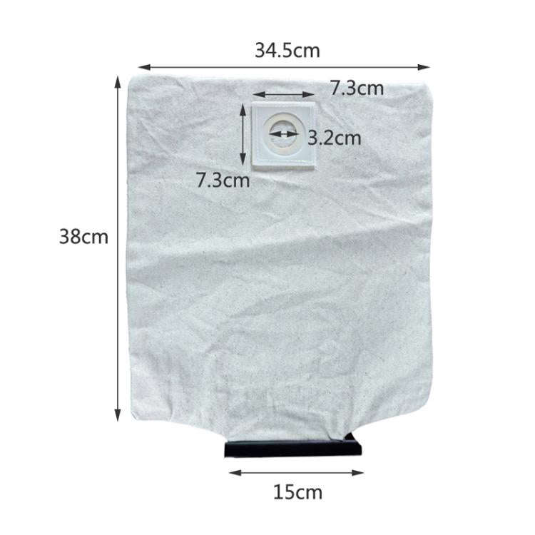 For Nilfisk VP100 / VP200 / VP300 Vacuum Cleaner Reusable Cloth Dust Bag