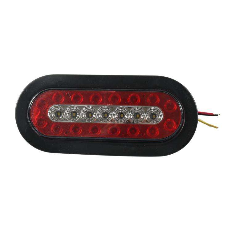 6 Inch Trailer Taillight 12V Multi-function RV Width Light, Specifications: 1pc