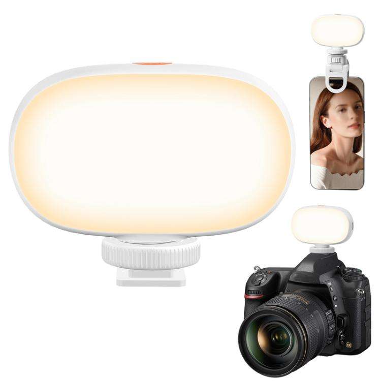 Camera Mini Fill Light LED Cell Phone Soft Light Video Conference Photography Lamp Handheld Selfi...