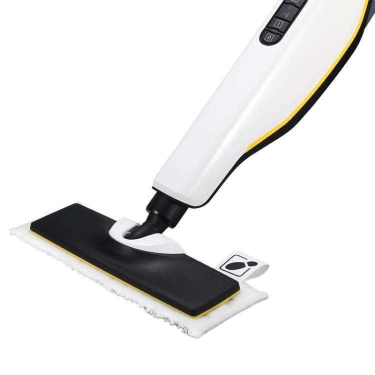 For Karcher SC3upright Steam Cleaner Magic Floor Brush, Style: Black White+2 Cloths