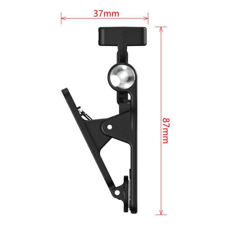 LED Selfie Fill Light Clamp Cell Phone Pocket Fill Light Cold Boot Clip Laptop Tablet External Fi...