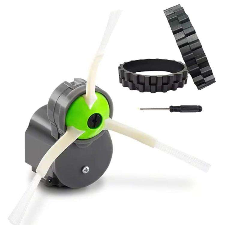 Side Brush Motor Tire Set For iRobot Roomba 500 /600 / 700 / 800 / 900 / I7 / S9 Vacuum Cleaner A...